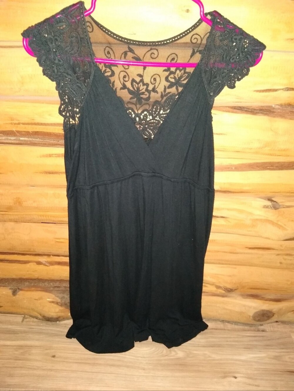 Soprano Lace Black Dress